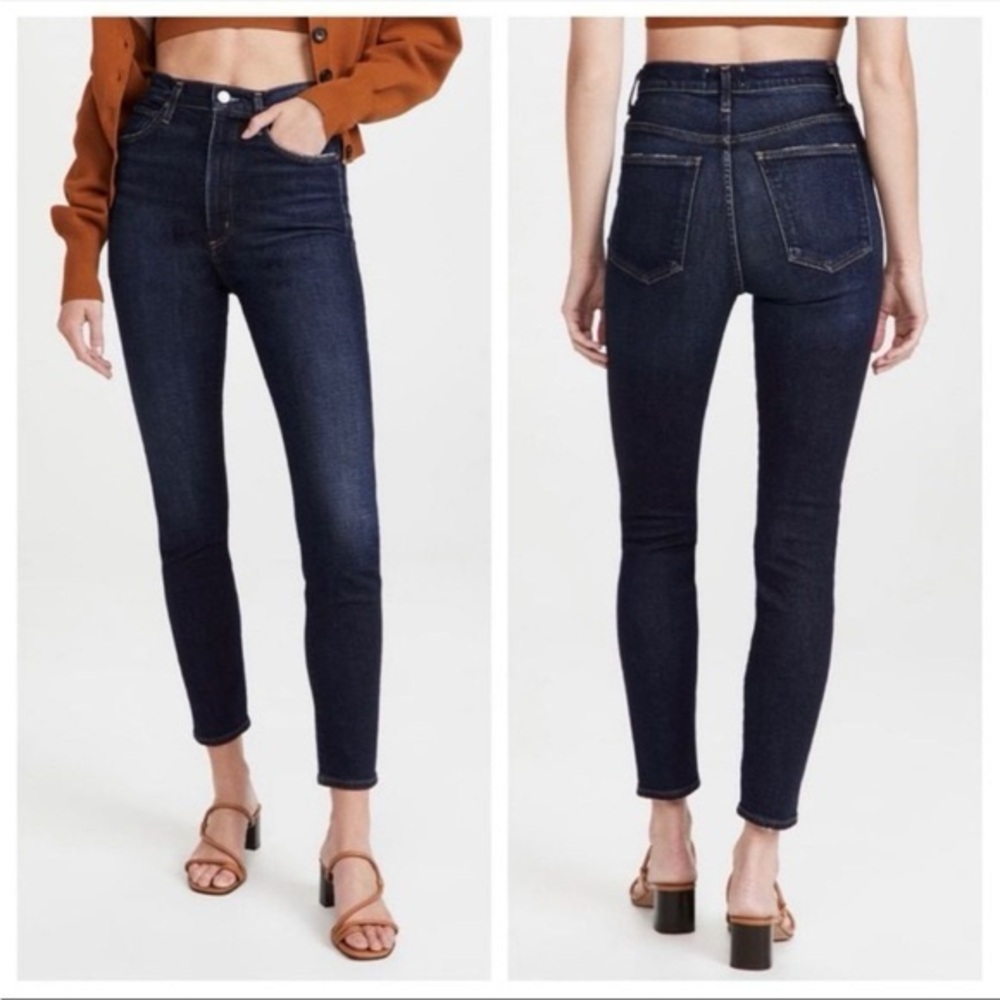 Women's AGOLDE Dark Blue Skinny Jeans 29